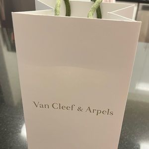 Van cleef shopping gift bag